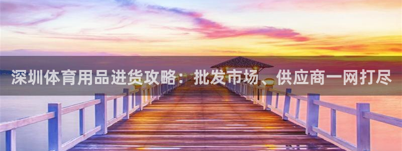 欧陆注册码：深圳体育用品进货攻略：批发市场、供应商一