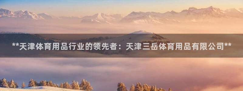 欧陆娱乐计划预测软件哪个好：**天津体育用品行业的领