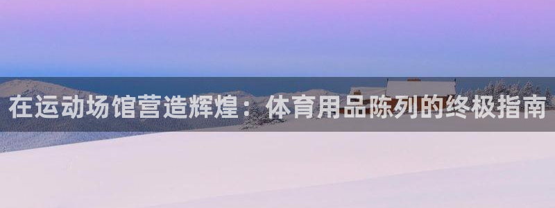 欧陆娱乐是什么：在运动场馆营造辉煌：体育用品陈列的终