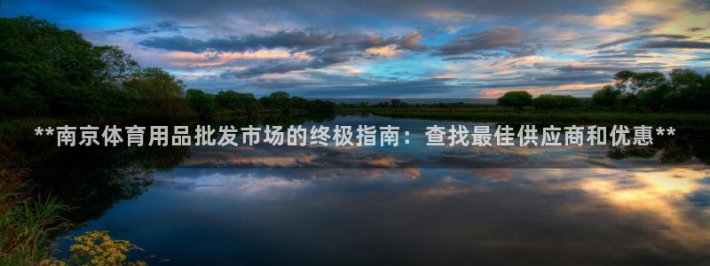 欧陆娱乐出款：**南京体育用品批发市场的终极指南：查