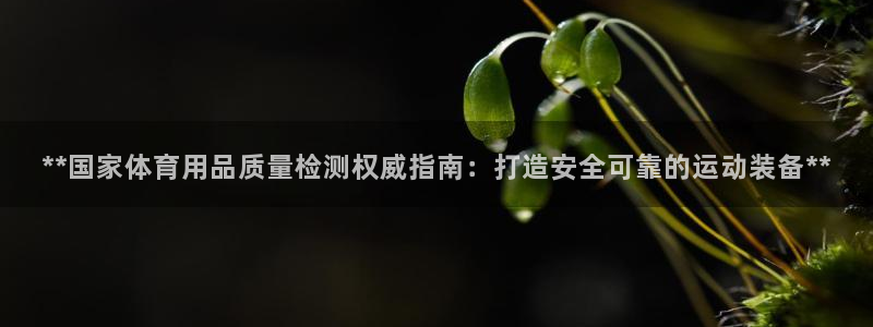 欧陆娱乐登录平台官网：**国家体育用品质量检测权威指