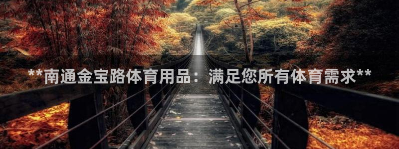 欧陆娱乐共创美好：**南通金宝路体育用品：满足您所有