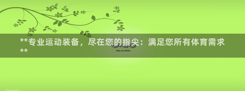 欧陆娱乐：**专业运动装备，尽在您的指尖：满足您所有