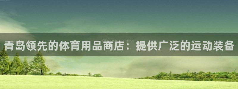 欧陆娱乐总代理电话：青岛领先的体育用品商店：提供广泛