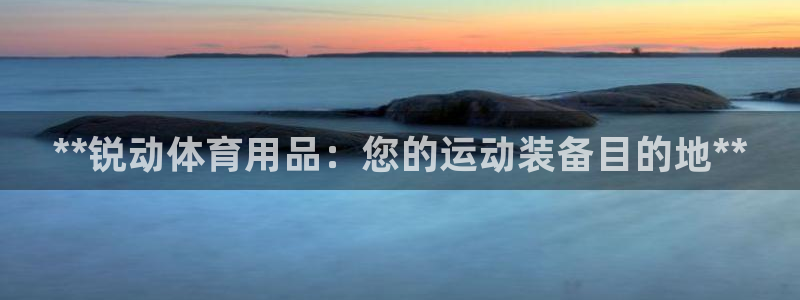 欧陆娱乐官网下载安装最新版本：**锐动体育用品：您的