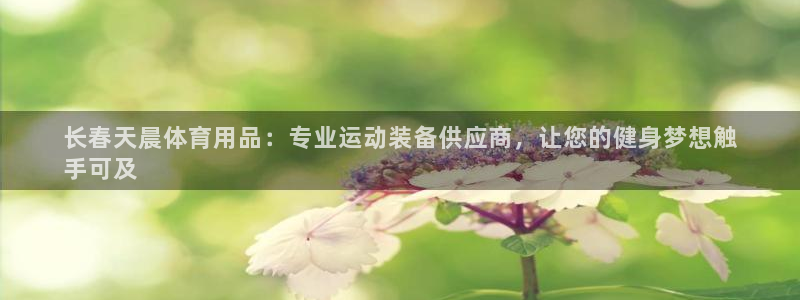 欧陆娱乐登录平台：长春天晨体育用品：专业运动装备供应