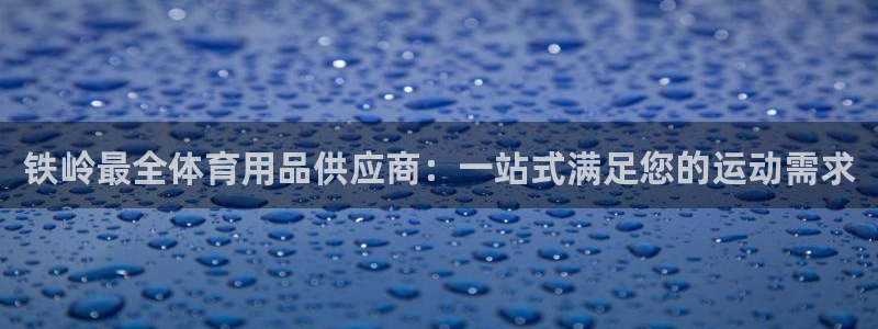 欧陆论坛：铁岭最全体育用品供应商：一站式满足您的运动