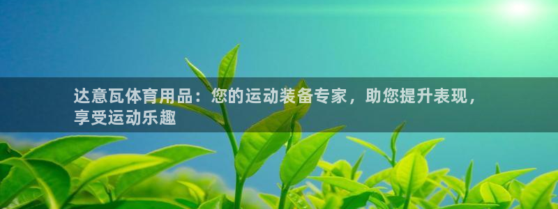 欧陆娱乐代理 贴吧：达意瓦体育用品：您的运动装备专家
