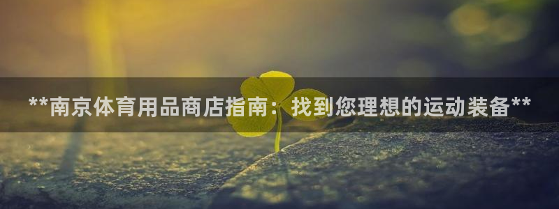 重庆欧陆娱乐有限公司怎么样：**南京体育用品商店指南：找到您